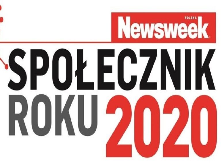 Plakat Społecznik roku 2020