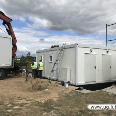Budowa obiektów szatniowo – sanitarnych w Kłoptowie