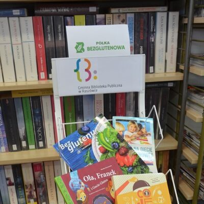 Biblioteka bezglutenowa -GBP w Raszówce.