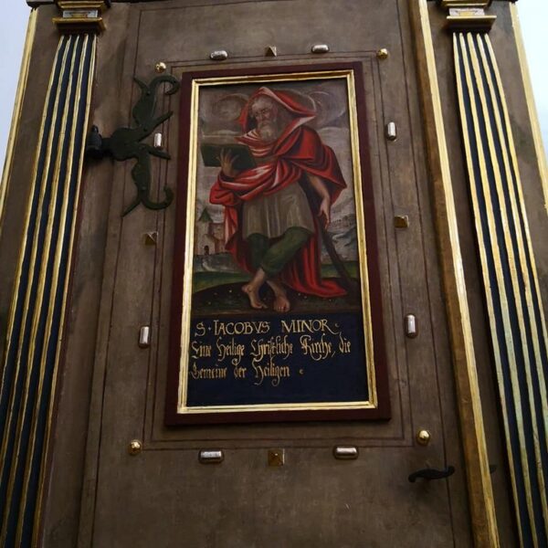 Prace konserwatorskie kosza ambony rok 2020