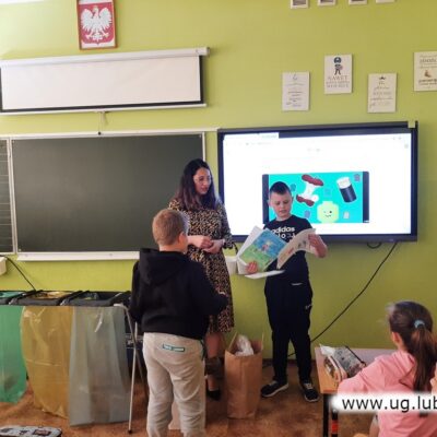 Specjalna lekcja edukacyjna w Szkole Podstawowej w Raszówce