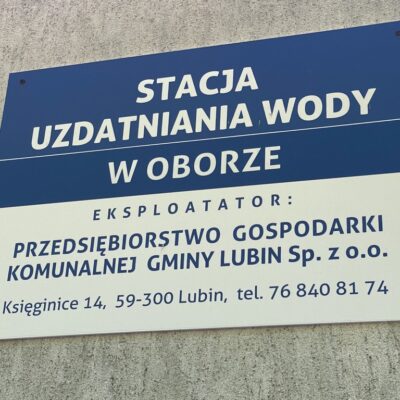 Tablica informacyjna SUW.