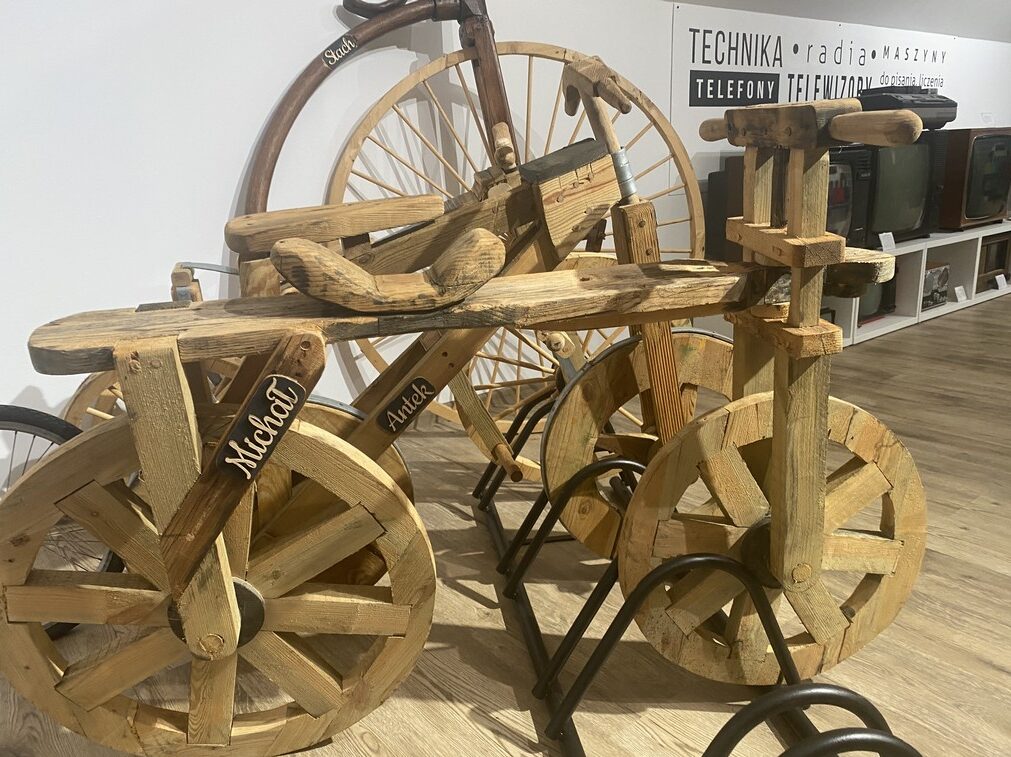 drewniane rowery