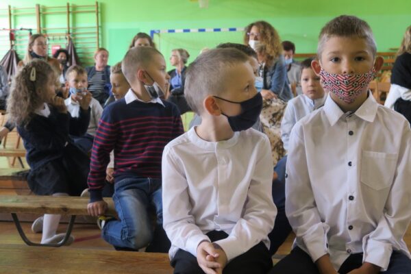 Inaguracja roku szkolnego w Krzeczynie Wielkim.