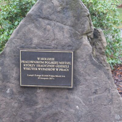 Pomnik Ofiar Wypadków w pracy w KGHM