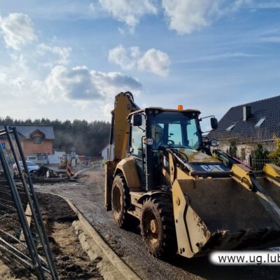 Trwa budowa nowej drogi gminnej w Krzeczynie Wielkim
