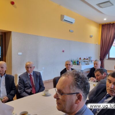 Uroczyste spotkanie z sołtysami gminy Lubin