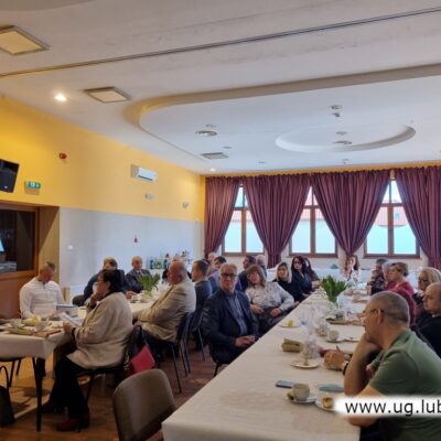 Uroczyste spotkanie z sołtysami gminy Lubin