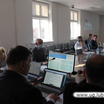 Na 37. sesji obradowali radni gminy Lubin