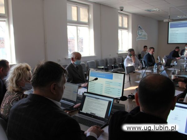 Na 37. sesji obradowali radni gminy Lubin