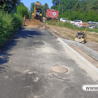Przebudowa drogi w miejscowości Bukowna