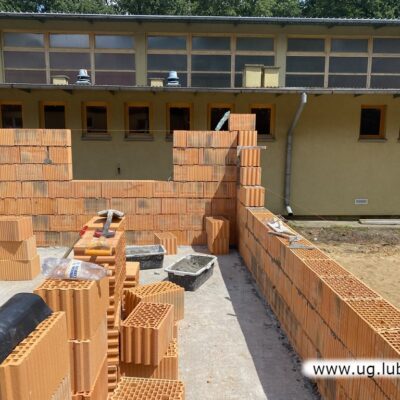 Rozbudowa szkoły w Niemstowie