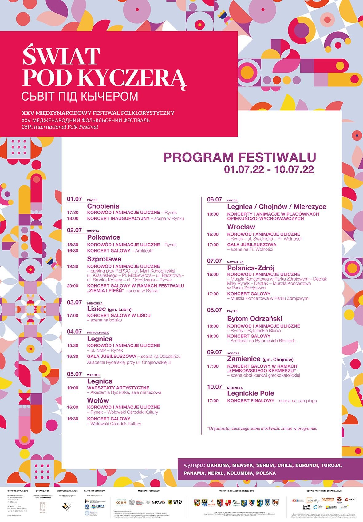 Międzynarodowy Festiwal Folklorystyczny "Świat Pod Kyczerą"