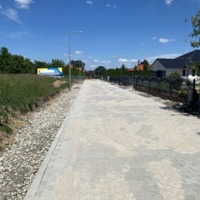 Przebudowa drogi w miejscowości Miroszowice