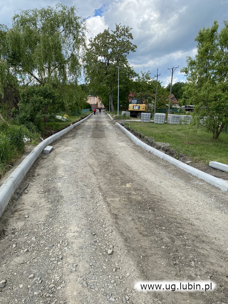 Przebudowa drogi w miejscowości Szklary Górne
