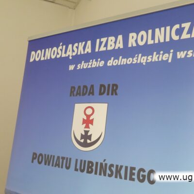 posiedzenie Rady Powiatowej Dolnośląskiej Izby Rolniczej Powiatu Lubińskiego.