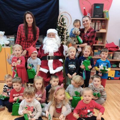 Wizyty Świętego Mikołaja u maluchów i przedszkolaków