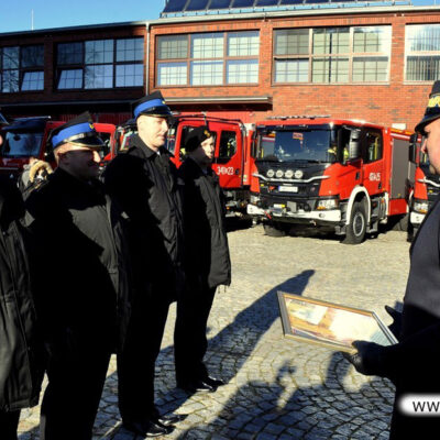 Nowy wóz ratowniczo-gaśniczy otxymany dzięki wsparciu gminy Lubin