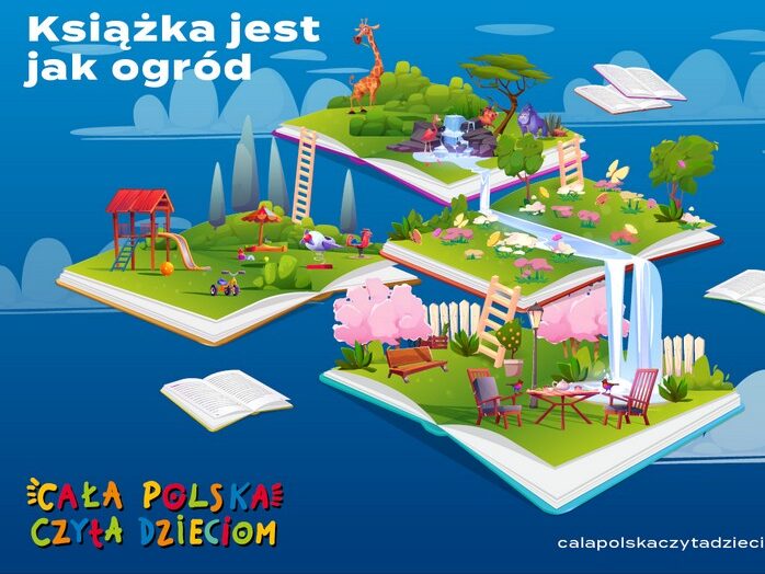 Plakat akcji cała polska czyta dzieciom