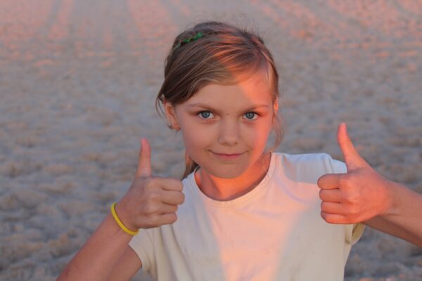 Dzieci na obozie letnim