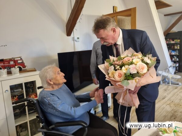 95-lecie Adeli Kandut z miejscowości Obora