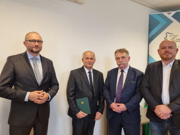 Uroczysta sesja Rady Gminy Lubin z wręczeniami nagród