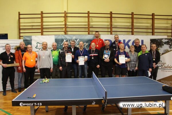  Powiatowo-Gminny Turniej Tenisa Stołowego o Puchar Wójta Gminy Lubin        