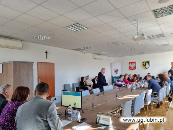 sesja rady gminy Lubin