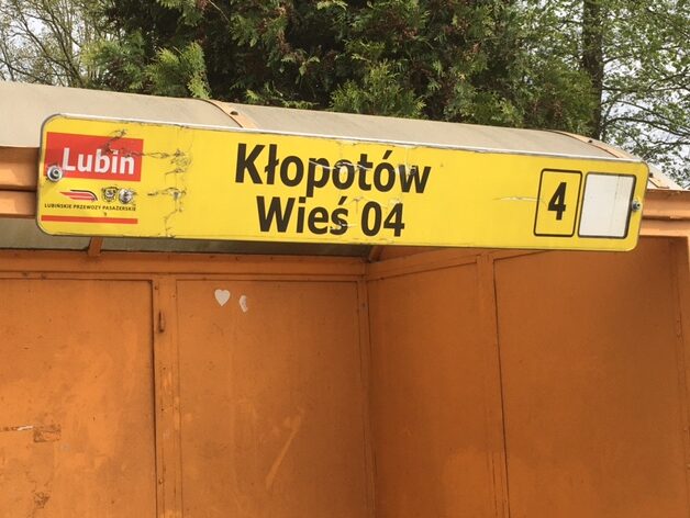 Przebudowa drogi w Kłopotowie i zmiana trasy linii nr 4