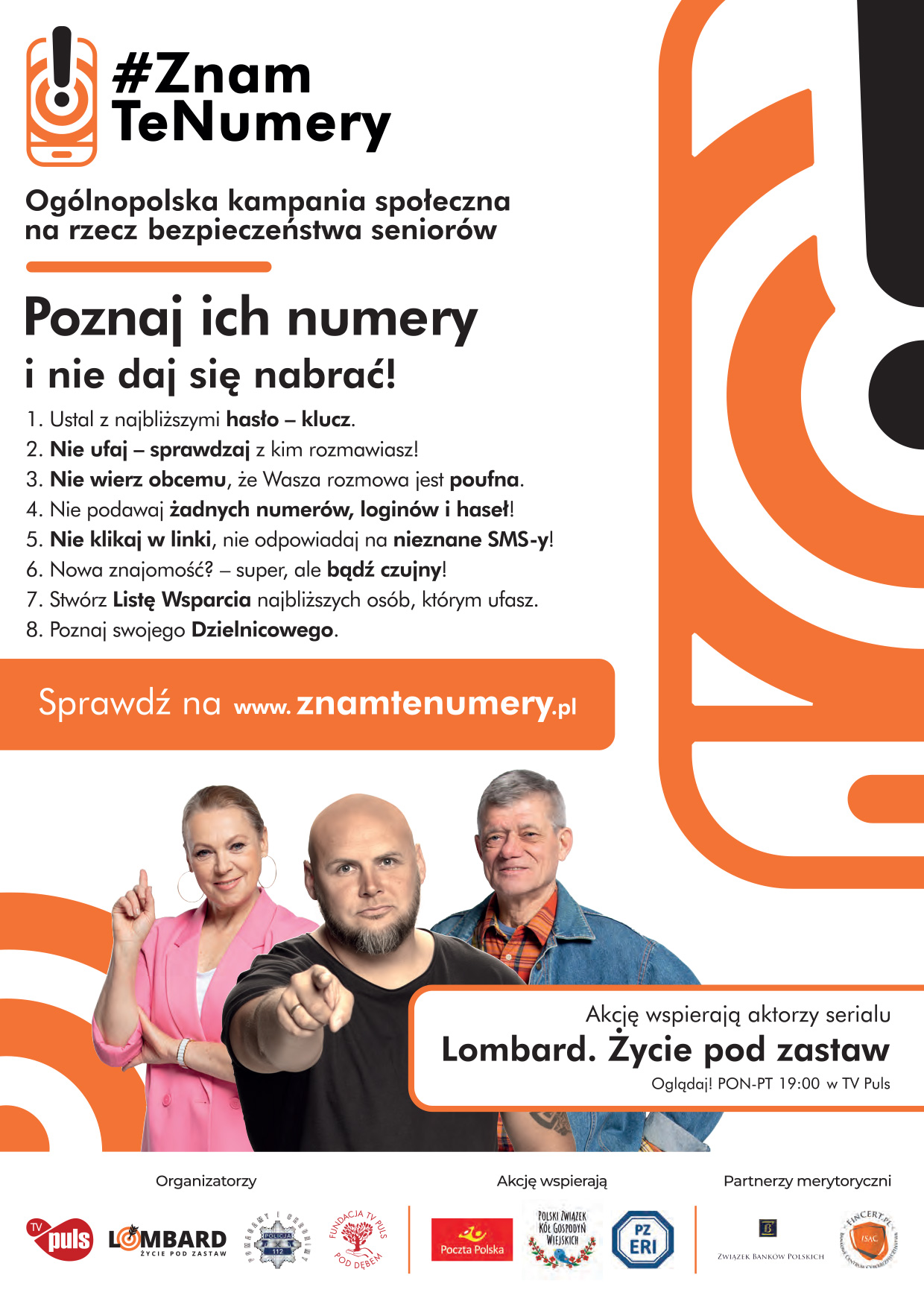 Kampania społeczna #ZnamTeNumery