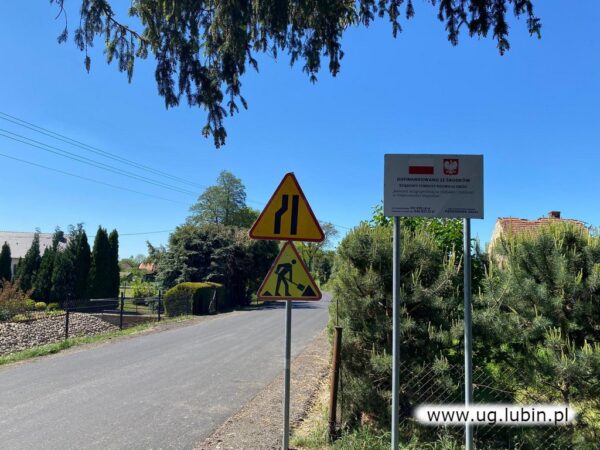 Remont drogi gminnej w Kłopotowie