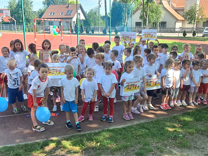 "Sprintem do maratonu" - X Ogólnopolski Maraton Przedszkolaków