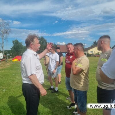 Tradycyjny festyn dla dzieci i dorosłych w Raszówce - wójt gminy Lubin