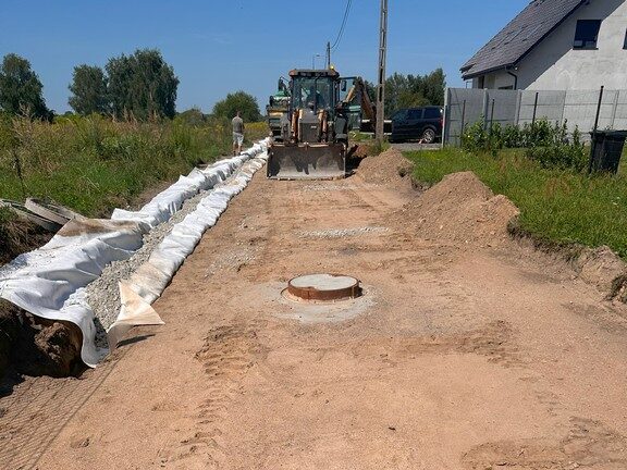 Powstaje nowa droga wewnętrzna w Niemstowie