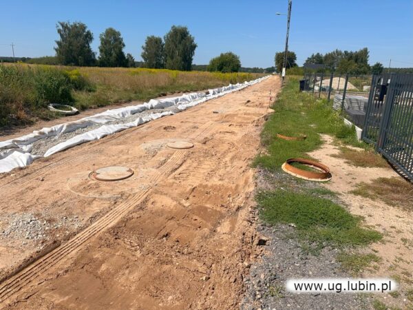 Powstaje nowa droga wewnętrzna w Niemstowie