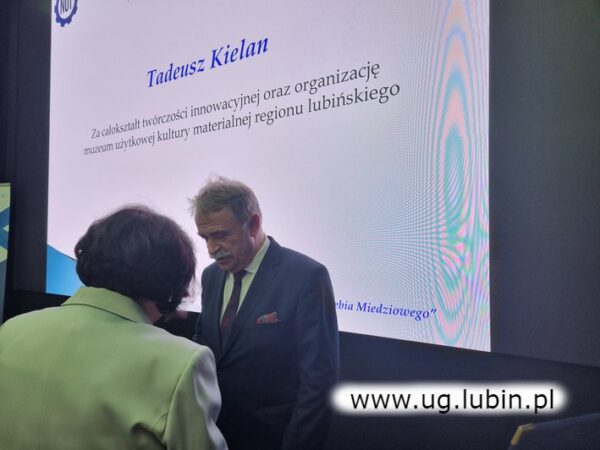 Tadeusz Kielan Honorowym Mistrzem Techniki Zagłębia Miedziowego