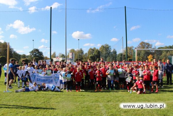 Rozgrywki uczestników gminnych akademii piłkarskich