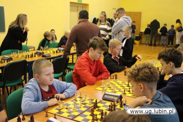 Gminny Turniej Szachowy o Puchar Wójta Gminy Lubin
