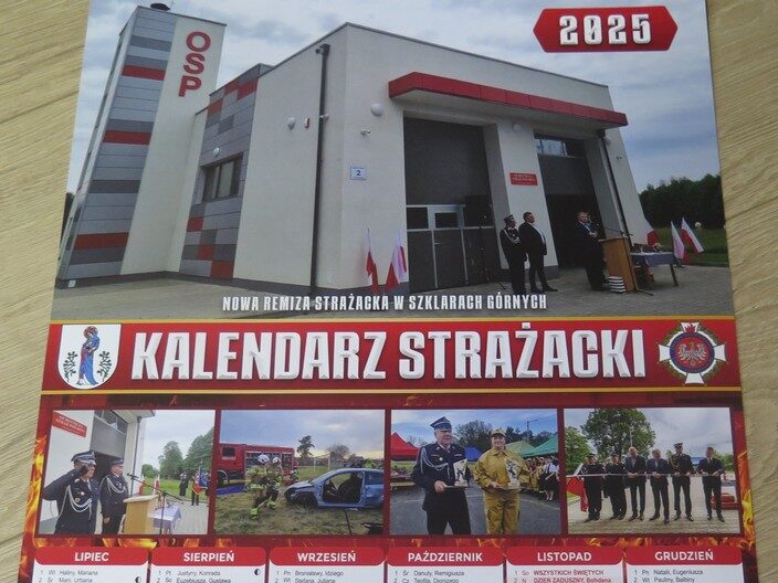 Kalendarze strażackie dla mieszkańców