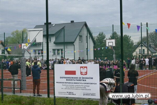 otwarcie nowoczesnego, wielofunkcyjnego boiska