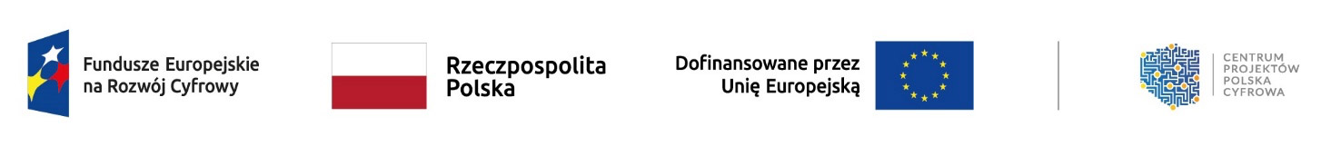 Logotypy unijne - finansowanie projektu