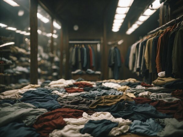odpady, odzież