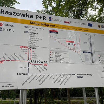 Nowe połączenia autobusowe z Park&Ride w Raszówce od 1 sierpnia 2025 r.