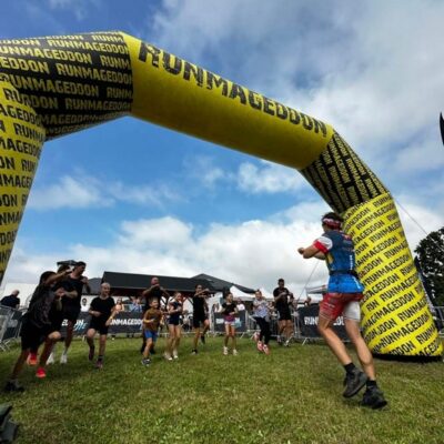 Runmageddon w gminie Lubin. Meta zawodów.