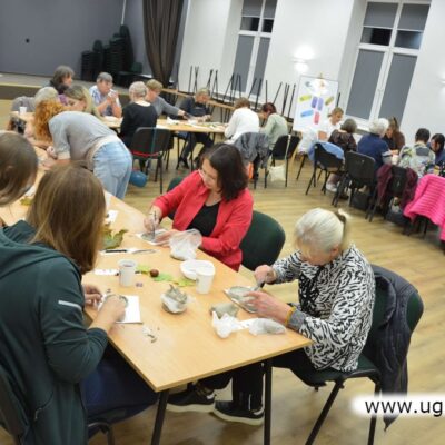 Warsztaty ceramiczne dla dorosłych w Raszówce - XI Noc Bibliotek