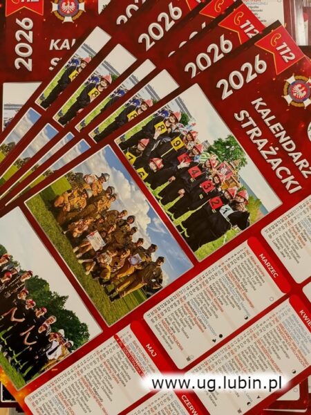 Kalendarze strażackie na rok 2026.