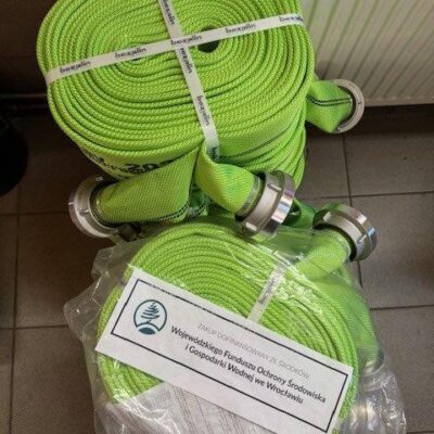 Zakup sprzętu i wyposażenia dla jednostek Ochotniczych Straży Pożarnych. Wąż strażacki.