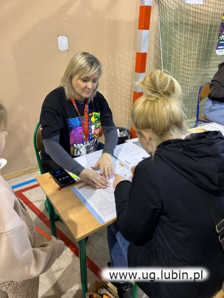 Finał Wielkiej Orkiestry Świątecznej Pomocy w szkole w Szklarach Górnych.