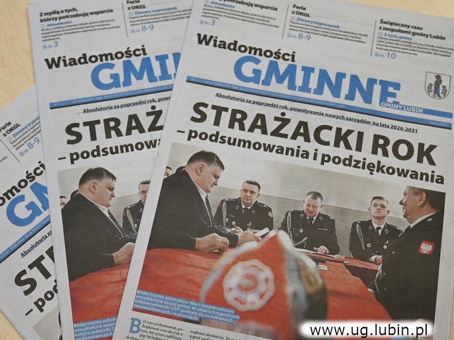 Nowe wydanie ,,Wiadomości Gminnych".