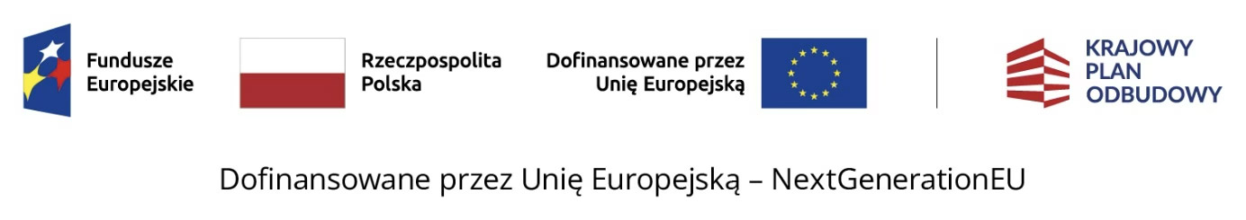Logotypy unijne - finansowanie projektu